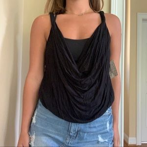 FREE PEOPLE Black Tank